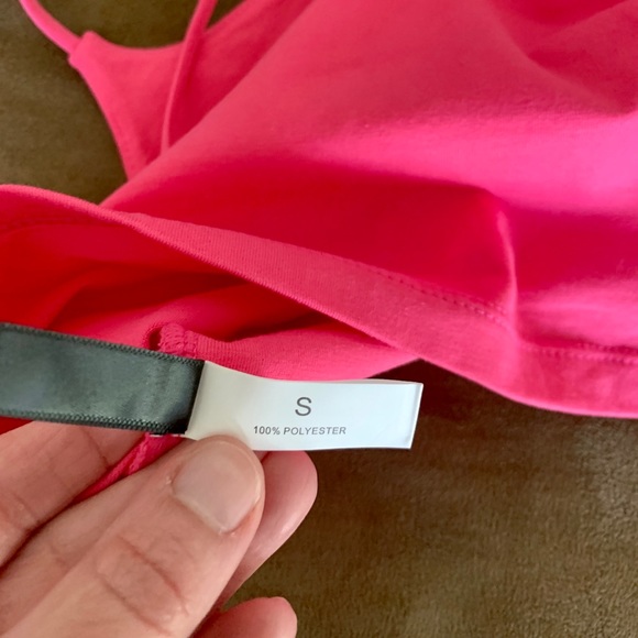 NWT NVGTN Hot Pink Night Out Top - Picture 6 of 6